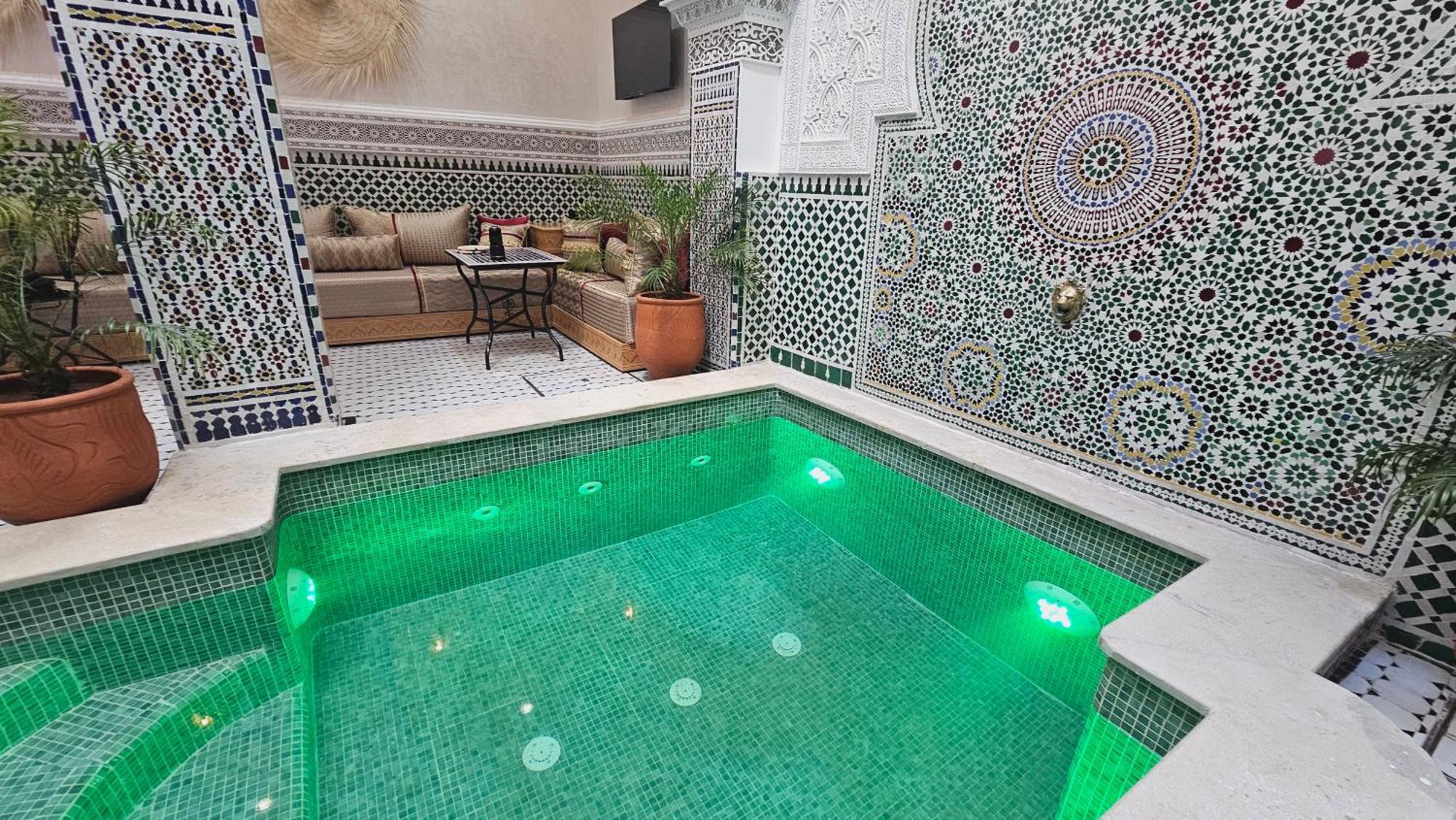 Riad Diamant Bleu Фес Екстер'єр фото