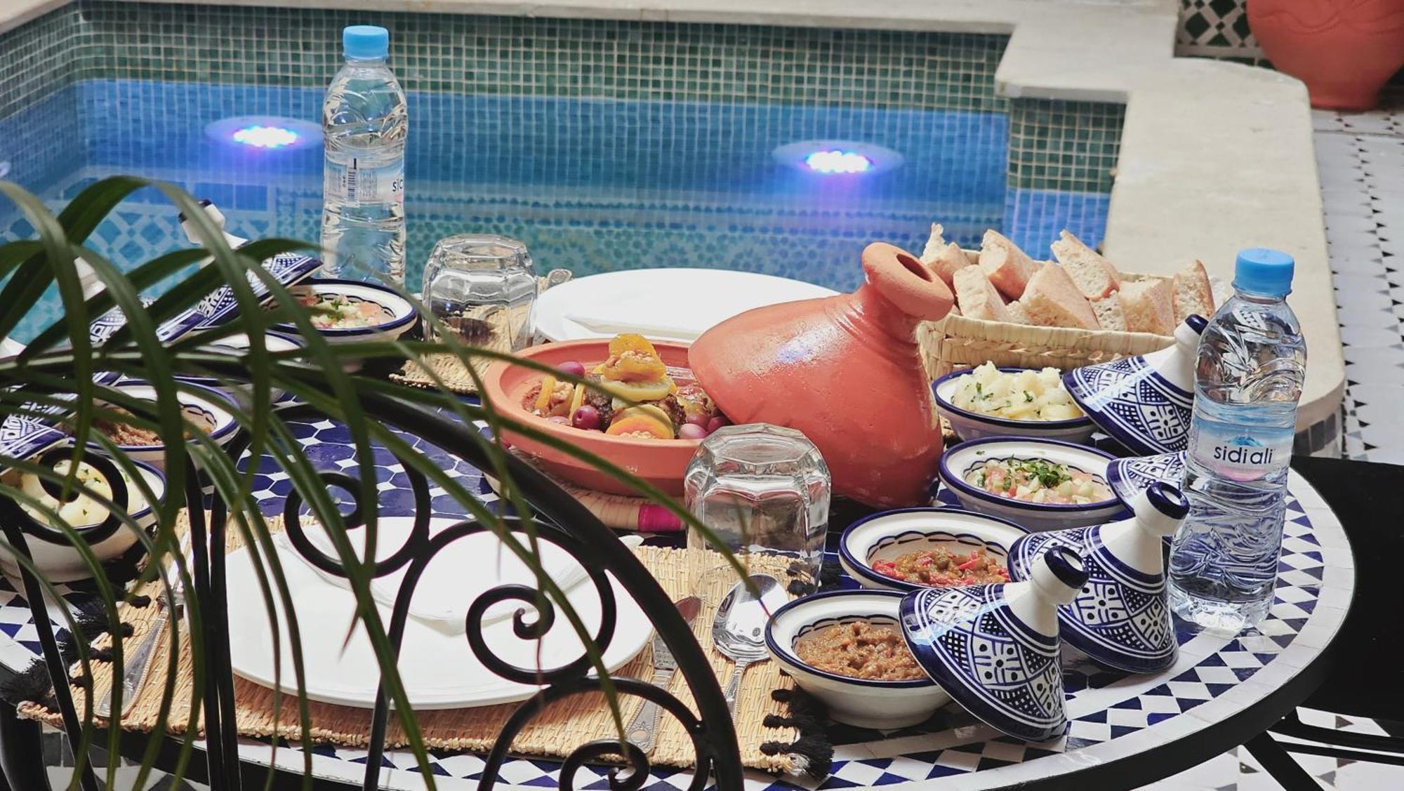 Riad Diamant Bleu Фес Екстер'єр фото