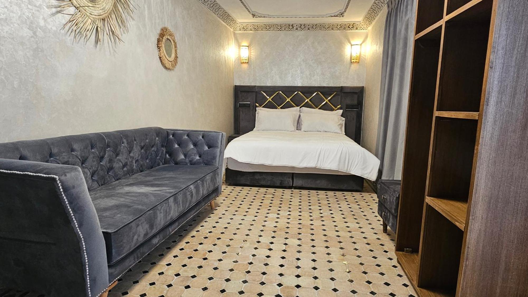 Riad Diamant Bleu Фес Номер фото