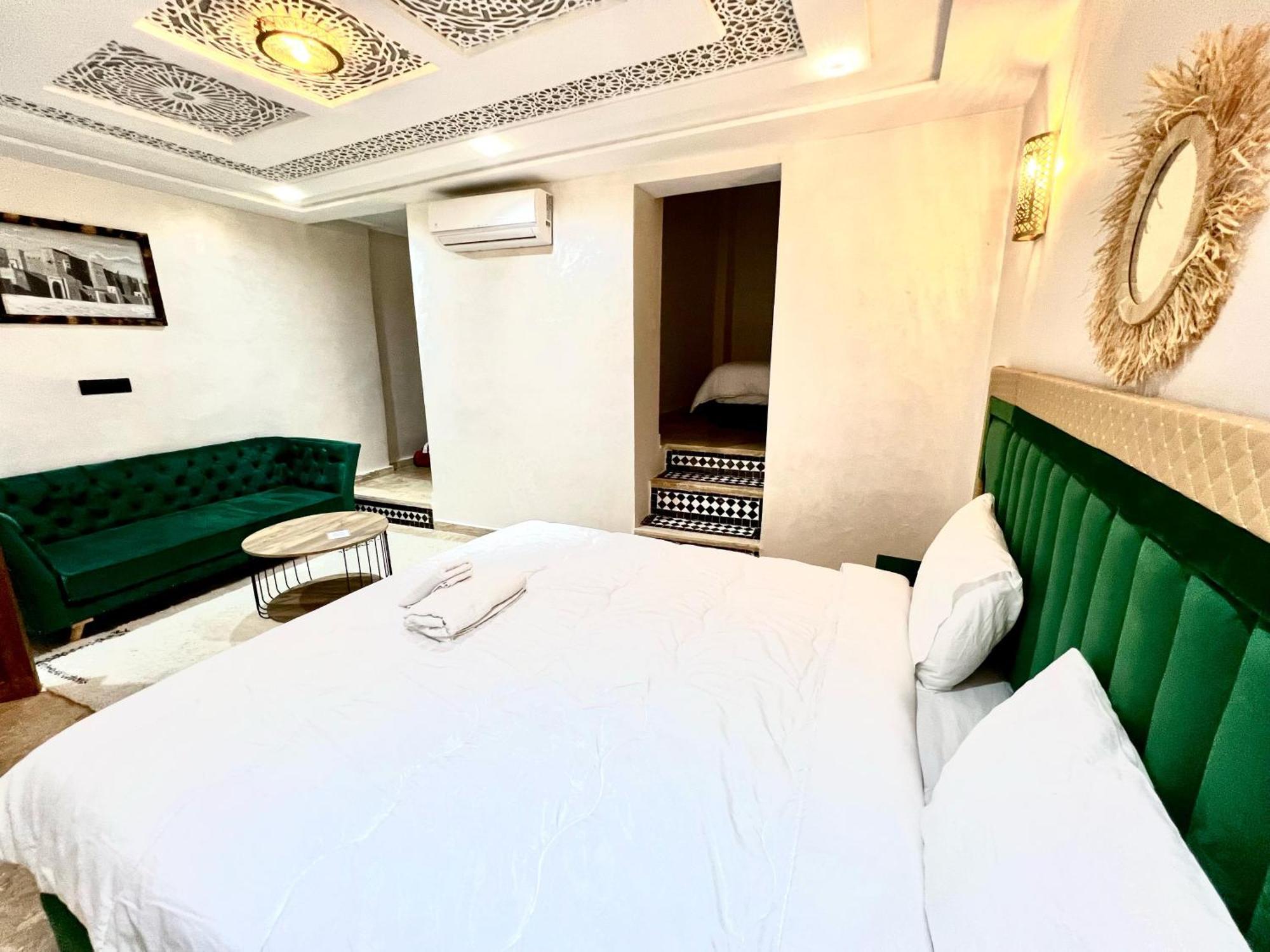 Riad Diamant Bleu Фес Номер фото